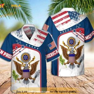 Patriotic Happy 4th Of July Independences Day Best Funny Hawaiian Shirt