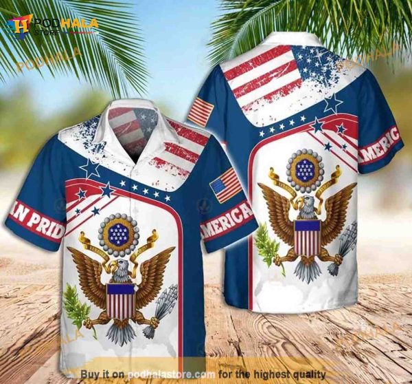 Patriotic Happy 4th Of July Independences Day Best Funny Hawaiian Shirt