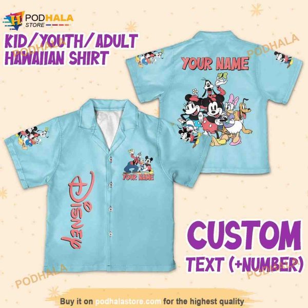 Personalize Name Disney Mikey And Friends