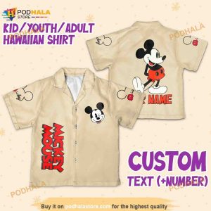 Personalize Name Disney Mikey Vintage Style