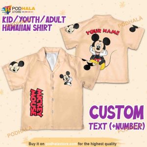 Personalize Name Vintage Disney Mickey Mouse