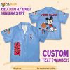 Personalize Name Vintage Disney Mickey Mouse Playing Basketball