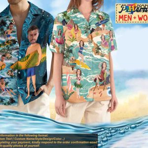 Personalized Hawaiian Aloha Photo Shirt