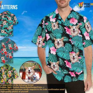 Personalized Photo Hawaiian Shirts