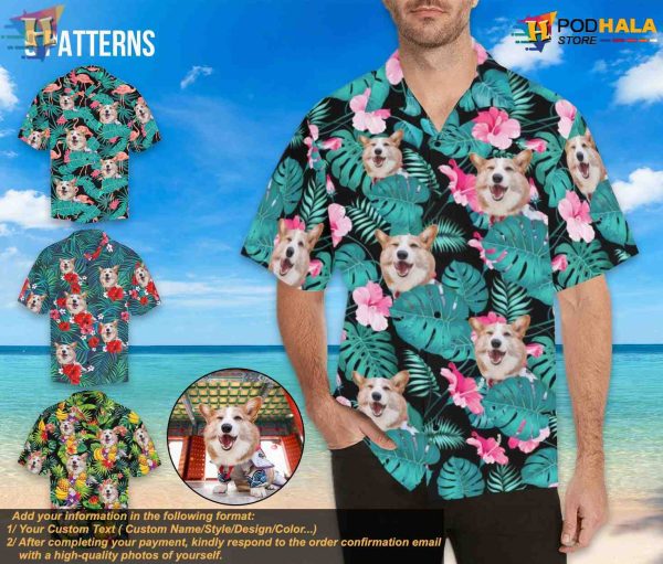 Personalized Photo Hawaiian Shirts