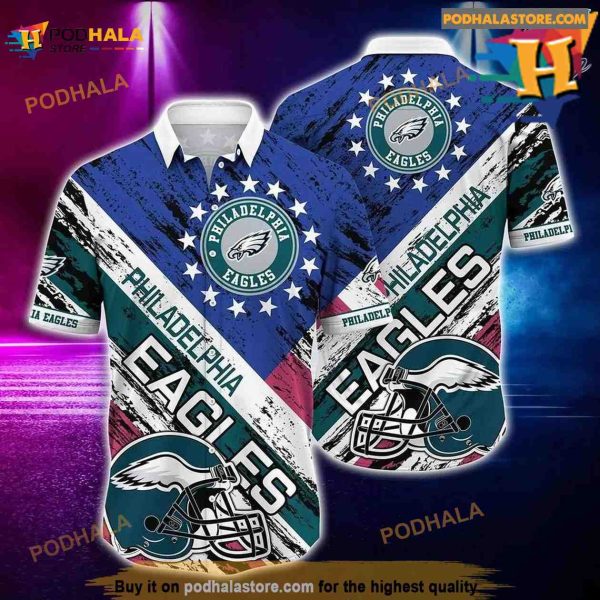 Philadelphia Eagles NFL Hawaiian Shirt