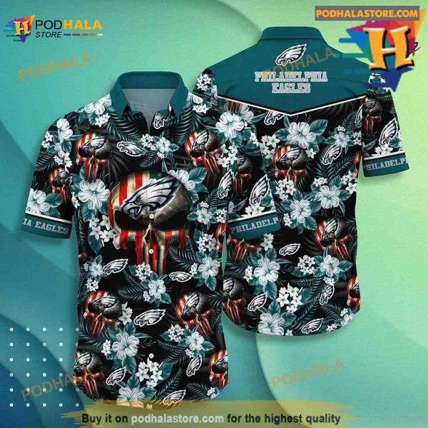 Philadelphia Eagles NFL Hawaiian Shirt