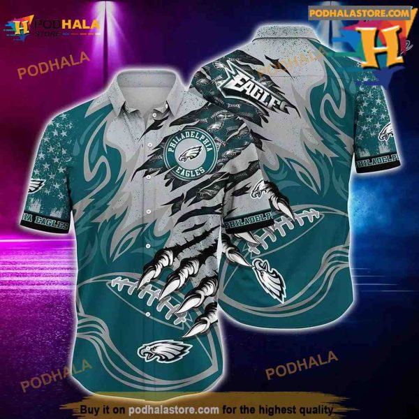 Philadelphia Eagles NFL Hawaiian Shirt