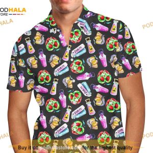 Pick Your Poison Disney Villains Inspired Hawaiian Shirt