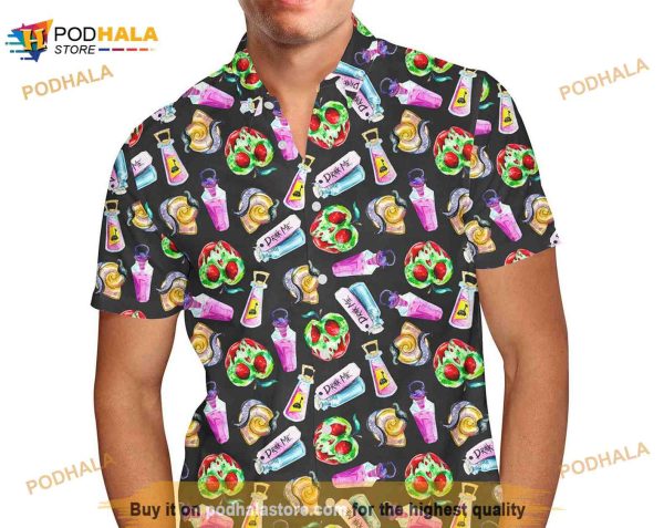 Pick Your Poison Disney Villains Inspired Hawaiian Shirt