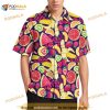 Pineapple Watermelon Banana Prints Summer Hawaiian Shirt