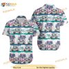 Postal Worker Trucks Coconuts Pattern Summer Hawaiian Shirt