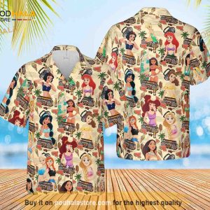 Princess Summer Disney Hawaiian Shirt