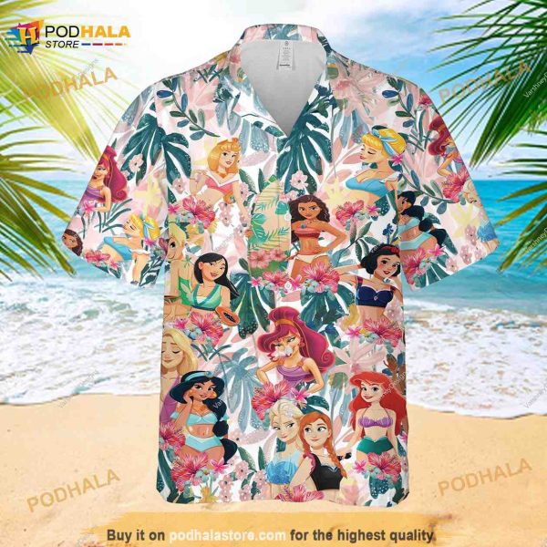 Princess Tropical Hawaiian Shirt