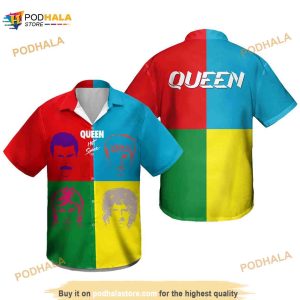 Queen Hot Space Hawaiian Shirt