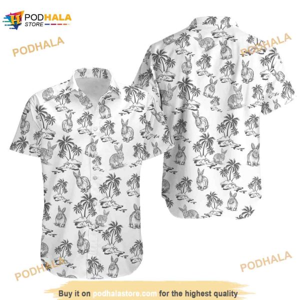 Rabbit Hawaiian Shirt