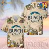 Retro Brewing Beer Busch Light Hawaiian Shirt