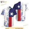 Royal Blue Bluebonnet Texas Hawaiian Shirt