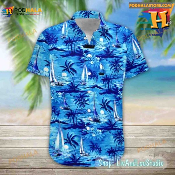 Sailing Hawaiian Shirt