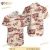 Schlitz Beach Pattern Hawaiian Shirt