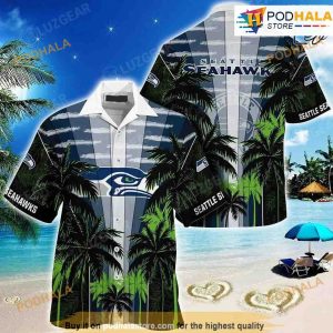 Seattle Seahawks NFL Football Hawaiian Shirt Trending Beach Shirt Style For Big Fans