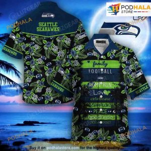 Seattle Seahawks NFL Hawaiian Shirt Summer New Gift For Family Football