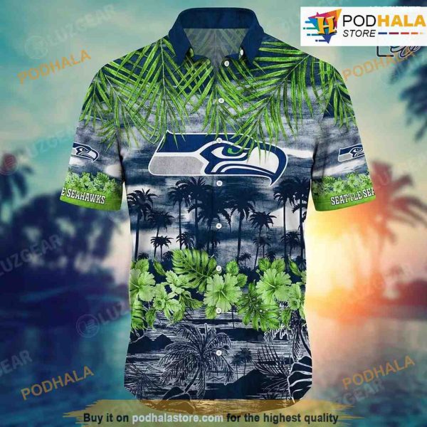 Seattle Seahawks NFL Hawaiian Shirt Tropical Shirt