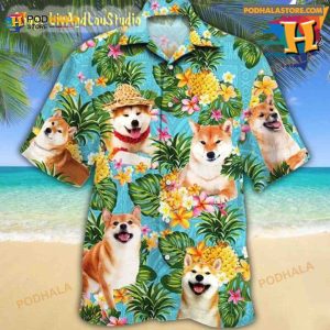 Shiba Inu Hawaiian Shirt