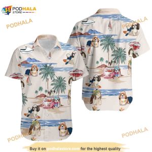 Shih Tzu Hawaiian Shirt