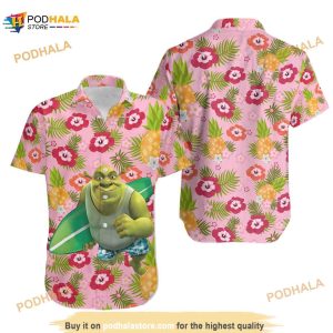 Shrek Disney Hawaiian Shirt