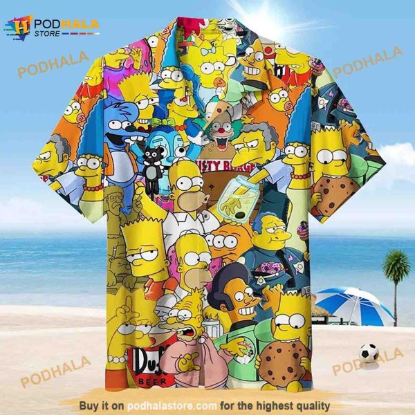 Simpson Homer Aloha Hawaiian Shirt