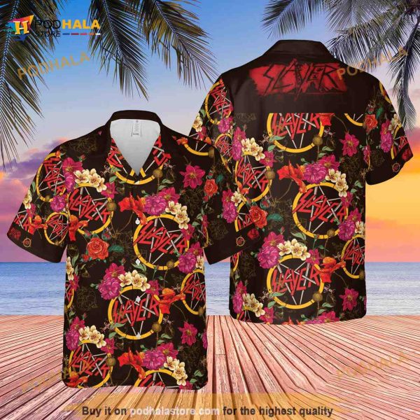 Slayer 3D Funny Hawaiian Shirt