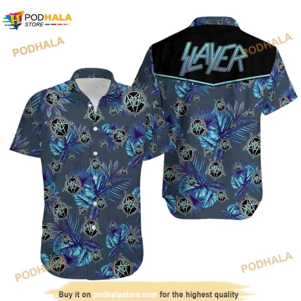 Slayer Tropical 2023 Hawaiian Shirt Aloha Aloha Shirt