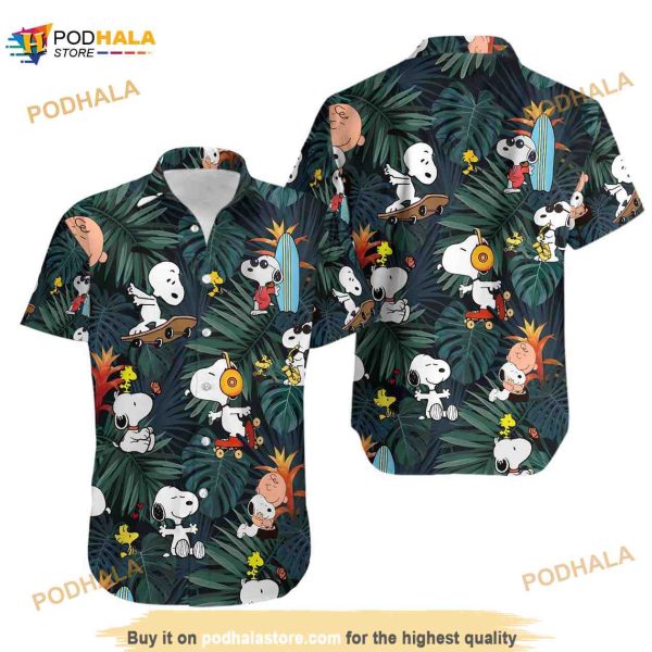 Snoopy Summer Time Hawaiian Shirt