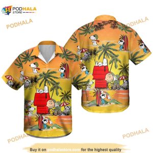 Snoopy Summer Time Hawaiian Shirt