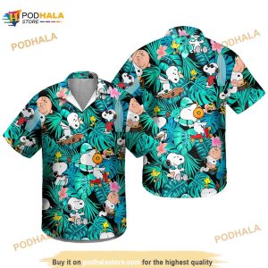 Snoopy Summer Time Hawaiian Shirt