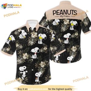 Snoopy Summer Time Tropical Funny Hawaiian Shirt