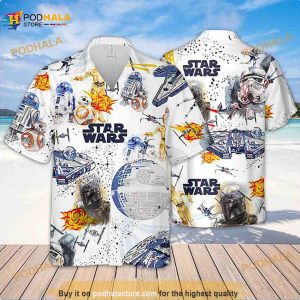 Spaceship Star Wars Hawaiian Shirt