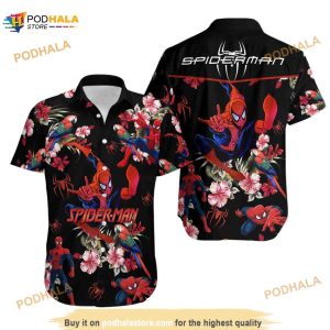 Spiderman 3D Disney Hawaiian Shirt