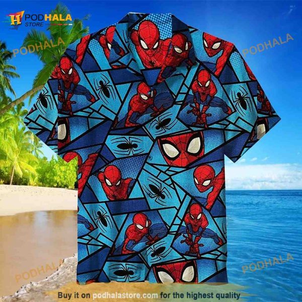 Spiderman Hawaiian Shirt