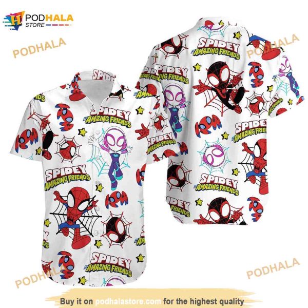 Spidey And His Amazing Friends Disney Hawaiian Shirt