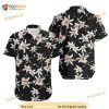 Star Orchid Black Aloha Hawaiian Shirt