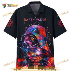 Star Wars Darth Vader Colorful Hawaiian Shirt