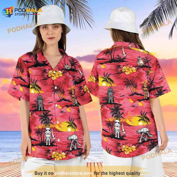 Star Wars Sunset Hawaiian Shirt