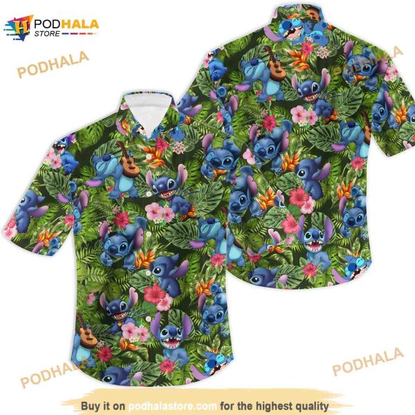 Stitch Disney Hawaiian Shirt