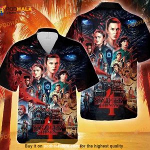 Stranger Things Eddie Munson Hawaiian Shirt