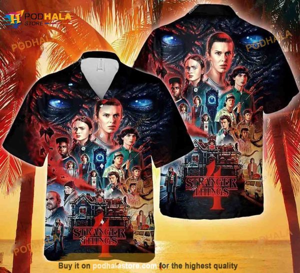 Stranger Things Eddie Munson Hawaiian Shirt