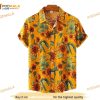 Summer Men’s Sunflower Print Hawaiian Shirt