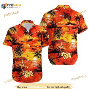 Sunshine Parrots Hawaiian Shirt