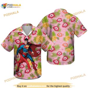 Superman Hawaiian Shirt For Women Aloha